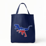 Dino Party Logo Tote Bags
