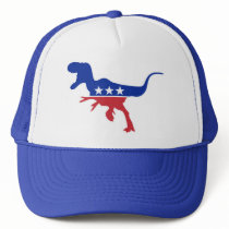 Dino Party Logo Hats