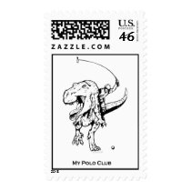 Dino Polo postage by shontoon Dino Polo postage