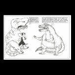 Dino Poster #2: Flu Shot posters