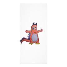 Dino Rack Card Template