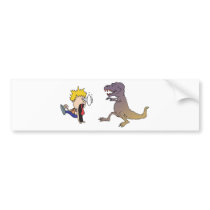Dino Rampage bumper stickers