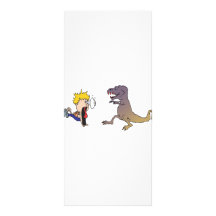Dino Rampage Custom Rack Card