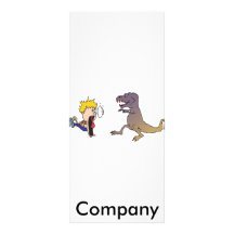 Dino Rampage Custom Rack Card