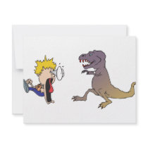 Dino Rampage invitations