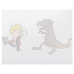 Dino Rampage letterhead