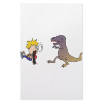 Dino Rampage stationery