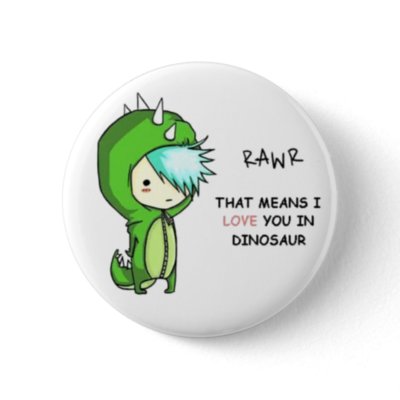 Dinosaur Rawr Love