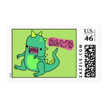Dino Rawr Postage Stamp