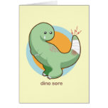 Dino Sore Card