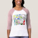 Ladies 3/4 Sleeve Raglan (Fitted)