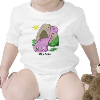 Dino the Dinosaur Cute Kid's Infant Creeper