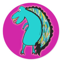 Dino Zilla Sticker