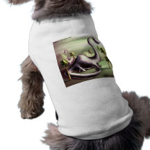 Dinosaur5 Doggie Tee Shirt