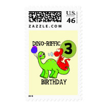 Dinosaur 3rd Birthday Tshirts and Gifts postage by kids_birthdays Dinosaur 3rd Birthday Tshirts and Gifts postage