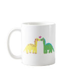 DINOsaur and a GIRAFFE mugs