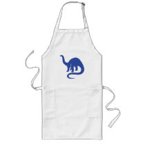 Dinosaur Apron - Blue