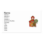 Dinosaur at School t-shirts and Gifts Business Card Template