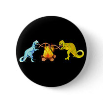 Dinosaur Barbecue buttons