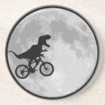 Dinosaur Bike & Moon Drink Coasters