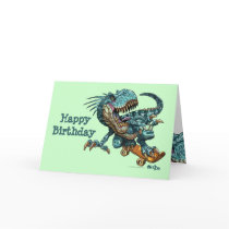 Dinosaur Birthday Card