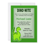 Dinosaur Birthday Invitation