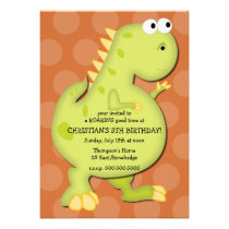 Dinosaur Birthday Party Invitation