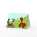 Dinosaur Birthday Party Invitation cards