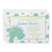 dinosaur Birthday Party invite cute fun sweet invitation