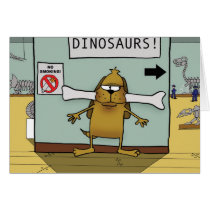 Dinosaur Bone Dog cards by arkhamdesignstudios Dinosaur Bone Dog cards