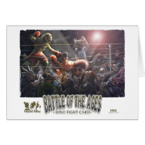 Dinosaur Boxing Card