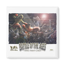 Dinosaur Boxing Magnet