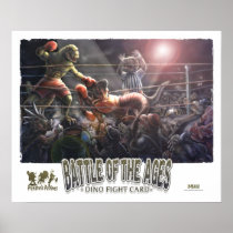 Dinosaur Boxing Posters
