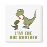 Dinosaur Brothers Refrigerator Magnet