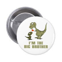 Dinosaur Brothers Pin