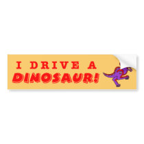 Dinosaur bumper stickers