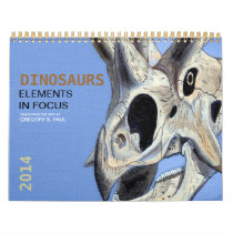 Dinosaur Calendar 2014 Gregory Paul