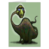Dinosaur Greeting Card