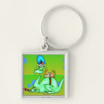 Dinosaur Catering Service Key Chains