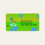 Dinosaur Catering Service Custom Address Labels