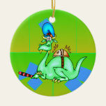 Dinosaur Catering Service Christmas Ornaments