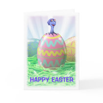 Dinosaur Easter Card