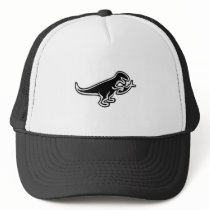 Dinosaur Eating Jesus Fish Hats
