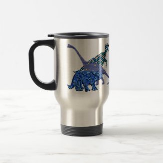 Dinosaur Gang mug