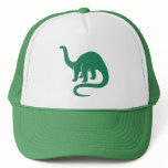 Chapéu do dinossauro - verde bonés by magarmor Chapéu do dinossauro - verde bonés