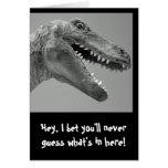 Dinosaur Humor Card