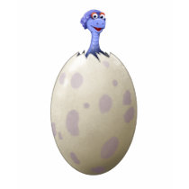 Dinosaur in Egg Shirt