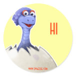 Dinosaur in Egg Sticker