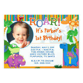 Dinosaur Invitation - Kids Birthday 5