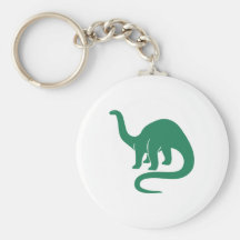 Dinosaur Keychain Green